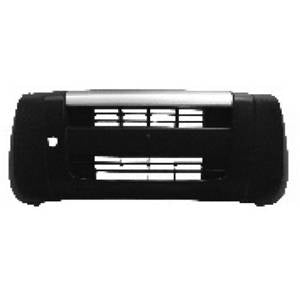 Pare-chocs avant avec bande supérieur plaqué argent modèle cargo/van pour FIAT FIORINO de 2008 à 2016, Neuf