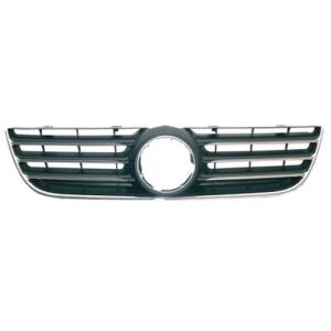 Grille radiateur avec profils chromées pour VOLKSWAGEN POLO de 2005 à 2009, Neuve