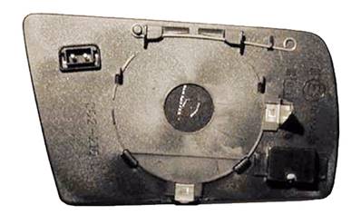 Verre miroir gauche asphérique degivrant avec support pour MERCEDES (W180-202) CLASSE C de 1993 à 2000, Neuf