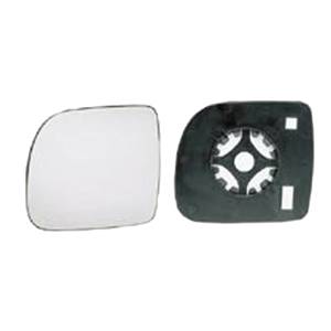 Verre miroir gauche asphérique degivrant avec support pour RENAULT KANGOO I de 1998 à 2003, Neuf