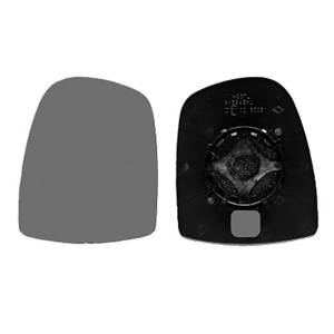 Verre miroir gauche degivrant avec support pour NISSAN PRIMASTAR de 2001 à 2007, Neuf
