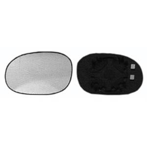 Verre miroir gauche asphérique avec support pour CITROEN C2 de 2003 à 2008, Neuf