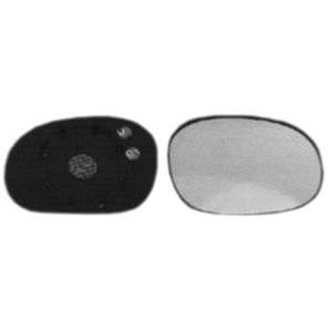 Verre miroir droit degivrant avec support pour CITROEN C2 de 2003 à 2008, Neuf