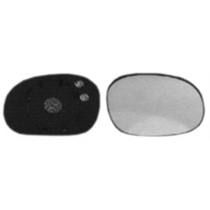 Verre miroir droit degivrant avec support pour CITROEN C2 de 2003 à 2008, Neuf