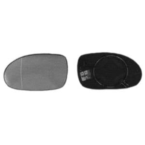 Verre miroir gauche asphérique degivrant avec support pour CITROEN C5 de 2001 à 2004, Neuf