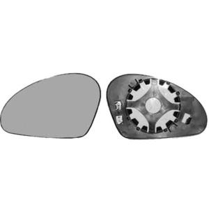 Verre miroir gauche asphérique degivrant avec support grand pour SEAT ALTEA de 2004 à 2009, Neuf