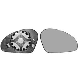 Verre miroir droit degivrant avec support petit pour SEAT ALTEA de 2004 à 2009, Neuf