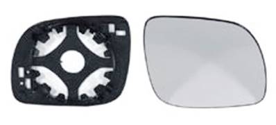 Verre miroir droit avec support modèle petit pour SKODA FABIA de 2000 à 2004, Neuf