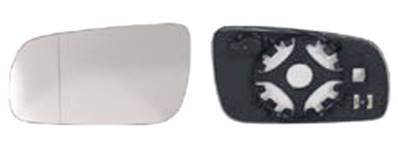 Verre miroir gauche asphérique degivrant avec support modèle grand pour SKODA FABIA de 2000 à 2004, Neuf