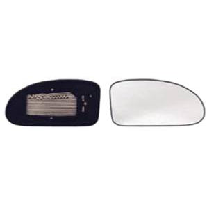 Verre miroir droit degivrant avec support attaque rectangulaire pour FORD FOCUS de 1998 à 2001, Neuf