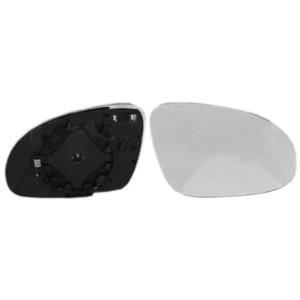 Verre miroir droit degivrant avec support pour SKODA SUPERB de 2006 à 2008, Neuf