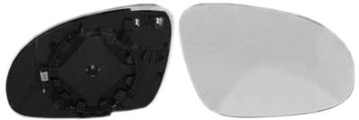 Verre miroir droit degivrant avec support pour SKODA SUPERB de 2006 à 2008, Neuf