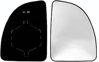 Verre miroir droit degivrant avec support modèle 7/99>2/02 pour CITROEN JUMPER de 1994 à 2002, Neuf