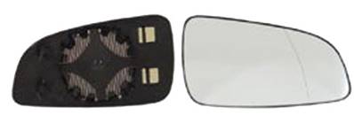 Verre miroir droit degivrant avec support pour OPEL ASTRA H de 2004 à 2007, Neuf