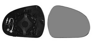 Verre miroir droit degivrant avec support pour PEUGEOT 207 de 2006 à 2009, Neuf