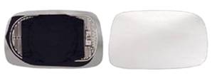 Verre miroir droit degivrant avec support avec attaque rond modèle europe pour TOYOTA YARIS de 1999 à 2003, Neuf