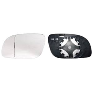 Verre miroir gauche asphérique degivrant avec support pour VOLKSWAGEN TOURAN de 2003 à 2006, Neuf