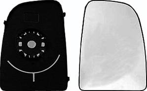 Verre miroir droit avec support supérieur pour CITROEN JUMPER de 2006 à 2014, Neuf