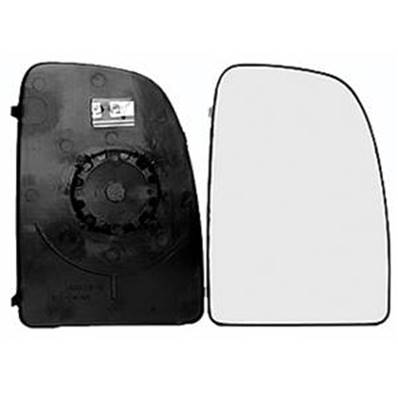 Verre miroir droit degivrant avec support supérieur pour CITROEN JUMPER de 2006 à 2014, Neuf