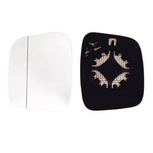 Verre miroir gauche asphérique degivrant avec support pour CITROEN NEMO depuis 2008, Neuf