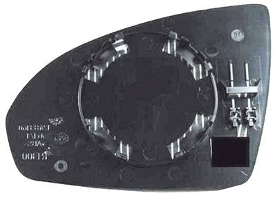 Verre miroir droit avec support pour SMART FORTWO de 2007 à 2011, Neuf