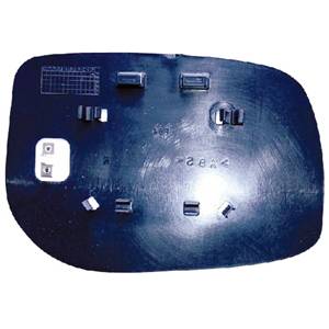 Verre miroir gauche degivrant avec support attaque rectangulaire modèle japan pour TOYOTA YARIS de 2006 à 2009, Neuf