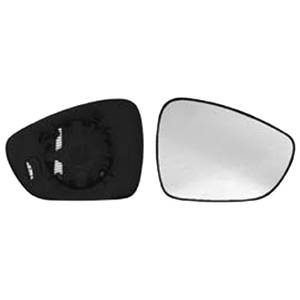 Verre miroir droit degivrant avec support pour CITROEN C5 de 2008 à 2010, Neuf