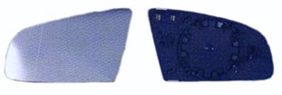 Verre miroir gauche asphérique degivrant avec support pour AUDI A6 de 2004 à 2008, Neuf