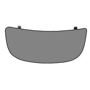 Verre miroir gauche avec support inférieur pour NISSAN PRIMASTAR de 2001 à 2007, Neuf