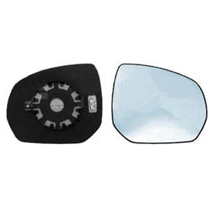 Verre miroir droit degivrant avec support bleu pour CITROEN C3 PICASSO de 2009 à 2011, Neuf