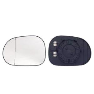 Verre miroir gauche asphérique degivrant avec support modèle 98>01 pour MERCEDES (W163) CLASSE ML de 1998 à 2001, Neuf