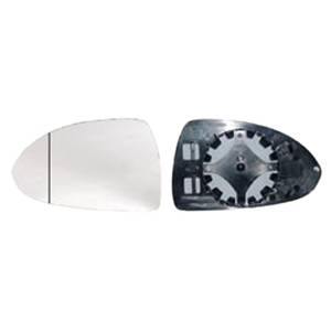Verre miroir gauche asphérique avec support pour OPEL CORSA D de 2006 à 2011, Neuf
