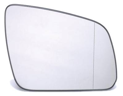 Verre miroir droit asphérique degivrant avec support pour MERCEDES (W204) CLASSE C de 2007 à 2011, Neuf