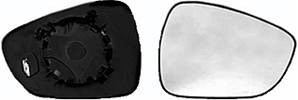 Verre miroir droit degivrant avec support pour CITROEN C3 de 2009 à 2013, Neuf