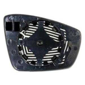 Verre miroir gauche asphérique avec support pour VOLKSWAGEN POLO de 2009 à 2014, Neuf