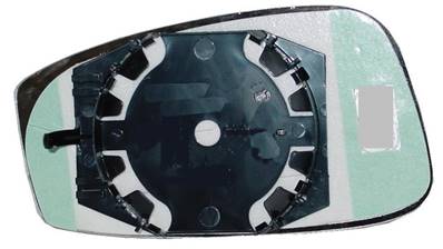Verre miroir droit avec support mod.5/08> pour FIAT IDEA 9/03>4/08 RY depuis 2008, Neuf