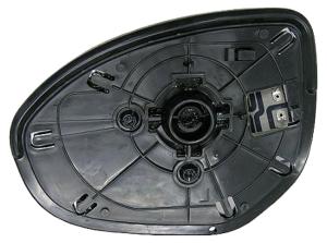 Verre miroir droit degivrant avec support pour MAZDA 2 de 2007 à 2014, Neuf