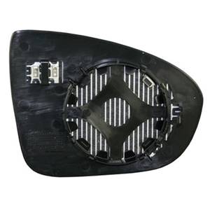 Verre miroir gauche asphérique degivrant avec support pour OPEL MERIVA de 2010 à 2013, Neuf
