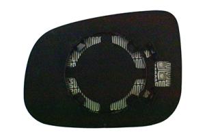 Verre miroir droit asphérique avec support degivrant pour VOLVO C-30 de 2010 à 2013, Neuf