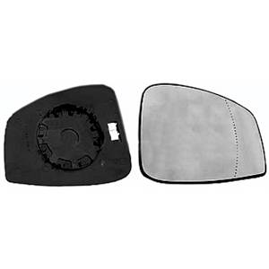 Verre miroir droit degivrant avec support pour RENAULT SCENIC de 2009 à 2011, Neuf