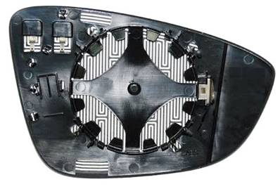 Verre miroir gauche asphérique degivrant avec support pour VOLKSWAGEN JETTA depuis 2011, Neuf