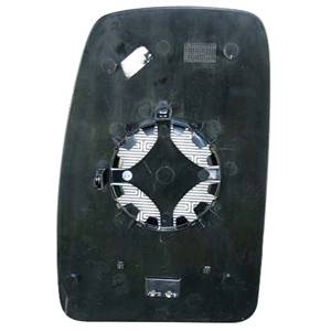 Verre miroir droit supérieur degivrant avec support pour NISSAN NV400 depuis 2010, Neuf