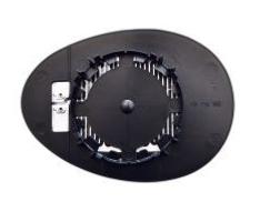 Verre miroir gauche asphérique degivrant avec support pour MINI de 2006 à 2010, Neuf