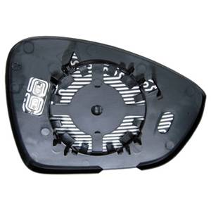 Verre miroir gauche asphérique degivrant avec support modèle 9/09>10/10 pour CITROEN C4 de 2008 à 2010, Neuf