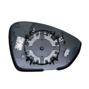 Verre miroir gauche asphérique degivrant avec support modèle 9/09>10/10 pour CITROEN C4 de 2008 à 2010, Neuf