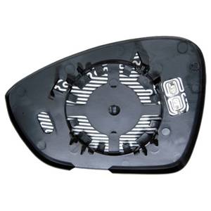 Verre miroir droit degivrant avec support modèle 9/09>10/10 pour CITROEN C4 de 2008 à 2010, Neuf