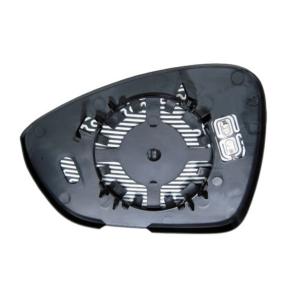 Verre miroir droit degivrant avec support modèle 9/09>10/10 pour CITROEN C4 de 2008 à 2010, Neuf