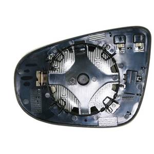 Verre miroir droit degivrant avec support pour VOLKSWAGEN TOURAN de 2010 à 2015, Neuf