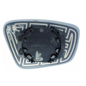 Verre miroir gauche asphérique degivrant avec support pour SEAT MII depuis 2012, Neuf