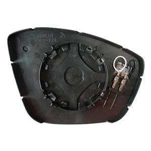 Verre miroir gauche degivrant avec support pour CITROEN C3 de 2016 à 2020, Neuf